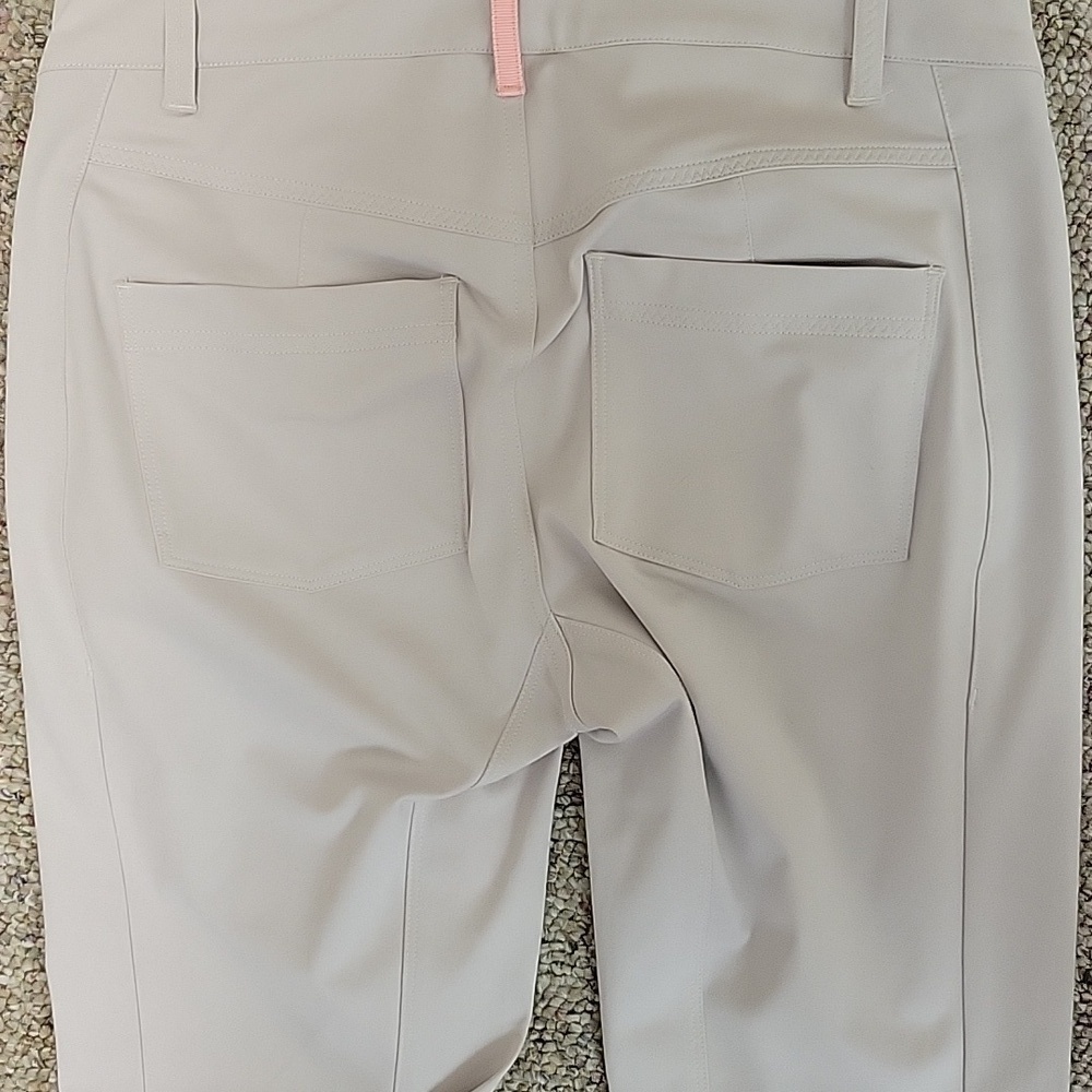 Lululemon Out & About Pants In Dune Sz 4. casual athleisure performance coach - Picture 6 of 9